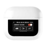 "A9 pro Touch Screen ANC Wireless Headset TWS Noise Cancelling Earbud Bluetooth Headphone 5.4 Support APP Long Battery life orignal airpods pro | Airpods with display | Display Screen Airpods "